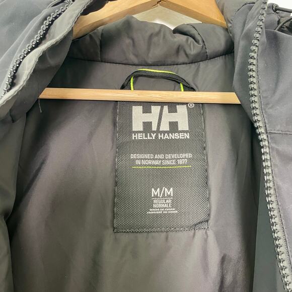 Helly Hansen – Black Primaloft Insulated Hooded Ski Jacket - Picture 9 of 11